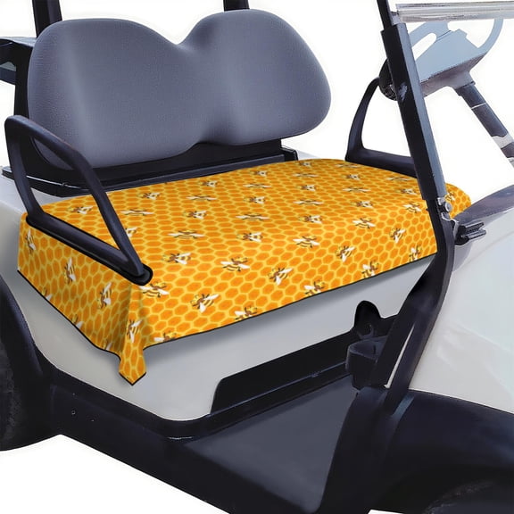 Microfiber Golf Cart Seat Cover 51" x 31", Universal Fit Towel Style Protector for EZGO, Yamaha, Club Car Front Seats