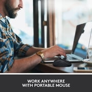 Logitech M185 Wireless Mouse, 2.4GHz with USB Mini Receiver, 12-Month Battery Life, 1000 DPI Optical Tracking, Ambidextrous PC/Mac/Laptop