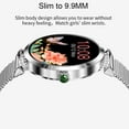 thumbnail image 4 of NY22 Smart Watch para mujer 1.09 '' TFT Pantalla táctil completa 9.9 mm Slim Body Fitness Health Mon Abanopi Rosa Dorado, 4 of 7