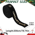 thumbnail image 3 of Christmas Velvet Wired Edge Ribbon,0.98 Inch Wide Xmas Ribbon,Craft Supply for Tree Decor Gift Wrapping Wreath Garland Bow Making,Indoor Outdoor Farmhouse Xmas Holiday Decor, 3 of 4