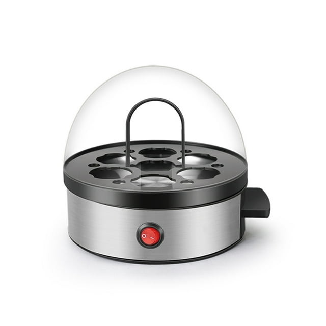 Cazador furtivo de huevos Cazador furtivo de huevos eléctrico fácil, tortilla y cocedor de huevos duros, blando y mediano Capacidad para 7 huevos Abanopi Cazador furtivo de huevos