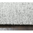 thumbnail image 2 of Gatney Rugs Hearthstone Area Rug BR351A Gray Distressed Single-Color 8' x 8' Round, 2 of 3