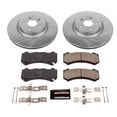 thumbnail image 3 of PowerStop Front Z23 Evolution Sport Carbon-Fiber Ceramic Brake Pad and Drilled & Slotted Rotor Kit Fits: DODGE JEEP Select Models K5957, 3 of 10