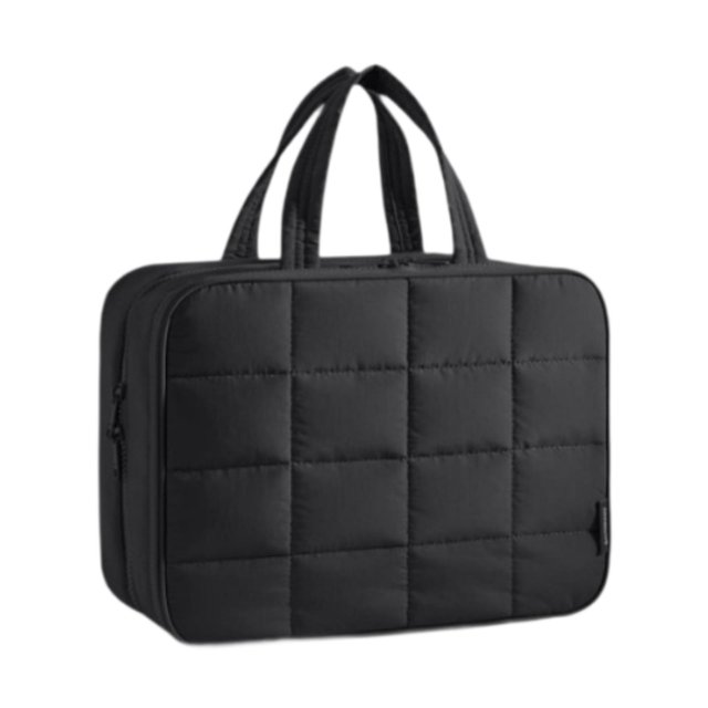 Bolsa de viaje para maquillaje jinwen Neceser de belleza ligero de gran capacidad 31 cm x 12 cm x 23 cm