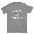 thumbnail image 1 of Isanti Minnesota Patriot Men's Cotton T-Shirt, 1 of 1
