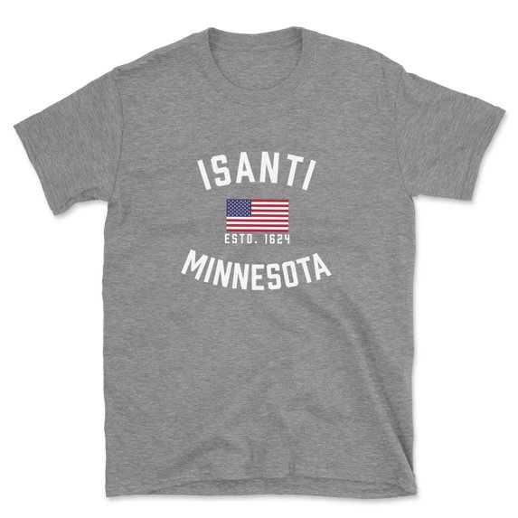 Isanti Minnesota Patriot Men's Cotton T-Shirt