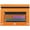 Orange, variant on Djiypn Pencil Pouch for 3 Ring Binder, Bulk Pencil Bags, Pencil Bags with Zipper Pockets, Sturdy and Durable Cloth Pencil Cases with Clear Window for Office Supplies,1 Pack, Pink