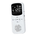 thumbnail image 2 of Bunblic Digital Metronome Electronic Metronome Multipurpose Digital Display Tone Generator Vocal Counting for Piano Ukulele Musicians white, 2 of 8