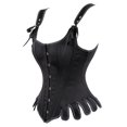 thumbnail image 4 of Corsé Top Para Mujer Moldeador de Cuerpo Control de Barriga Entrenador de Cintura Retro en Forma de Abanico Fajas Con Cuello en U Cintura Apretada Vientre de Acero Odeerbi ODB144808, 4 of 4