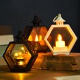 thumbnail image 1 of Vacemry 3Pcs Holiday LED Wind Lamp, Electronic Candle Light with Remote Control, Flameless Battery Operated Candle for Party Wedding Home Decor, Indoor Outdoor Tabletop Mantel Shelf Decoration, 1 of 9