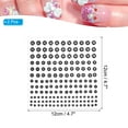 thumbnail image 2 of Uxcell Self-Adhesive Rhinestone Stickers, Face Gems Jewel Stickers Black 2 Pcs, 2 of 6