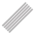 thumbnail image 1 of Uxcell Lot de 5 M8 x 170mm Pas 1.25mm Acier Inoxydable 304 Tige Entièrement Filetée, 1 of 6