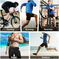 thumbnail image 5 of Runhit 3 Pack Comrpession Shorts Men Workout Running Underwear Athletic Gym Spandex Comrpession Shorts Basketball Base Layer, 5 of 5