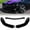 Painted Black, variant on For 2010-2013 Chevrolet Camaro V6 Matt Black Front Bumper Body Kit Spoiler Lip