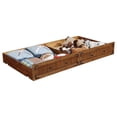 thumbnail image 4 of Oakdale Wood Twin Daybed with Trundle Rustic Honey, 4 of 8