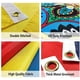 thumbnail image 3 of Rainbow Flag, 90x150cm Rainbow Flag, LGBT Gay flag, with 2 brass eyelets, double stitching, 3 of 4
