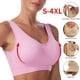 thumbnail image 4 of Sujetador deportivo para mujer, sin aro, estilo chaleco push-up, ropa interior de espalda de belleza, sujetador de yoga para correr de talla grande, 4 of 6