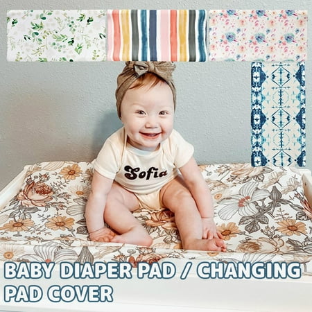 Baby Diaper Changing Pad Cover Nursery Unisex Stretchy Nappy Change Mat Mattress Table Sheet Walmart