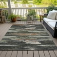 thumbnail image 6 of Addison Rugs Chantille Indoor/Outdoor Transitional Geometric, Abstract Charcoal Washable Rectangle Rug, 10' x 14', 6 of 6