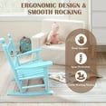 thumbnail image 4 of EBQOSK Children's rocking chair- Indoor or Outdoor -Suitable for kids-Durable Blue, 4 of 7