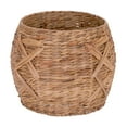 thumbnail image 6 of Household Essentials X-Weave Round Wicker Floor Basket, 6 of 7