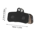 thumbnail image 3 of Shisuyan 2 Sets Bike Brake Pads: High Performance Mountain Bike Disc Brake Pads - Low Noise Bicycle Parts For Front And Rear Installation, 3 of 8