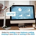 thumbnail image 4 of LED Desk Lamp with Wireless Qi Charging & USB Charging Port, with ClearSun LED Technology - Adjustable Neck, 3 Color Temperature Modes, Reduces Eyestrain - Travel-Friendly Task Lamp, 4 of 4