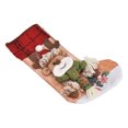 thumbnail image 2 of Knit Christmas Stockings, Three Dimensional Printed Christmas Stockings  For Gift Package For Christmas Tree Fireplace Hanging Deer, 2 of 8