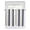 Navy blue khaki, variant on Half Window Curtain 36 Inches Long, Beige Navy Blue Striped Window Treatment Curtain Drapes, Farmhouse Stripe Art Small Tier Curtains for Bathroom Over Sink, 27.5"x36", 2 Panels