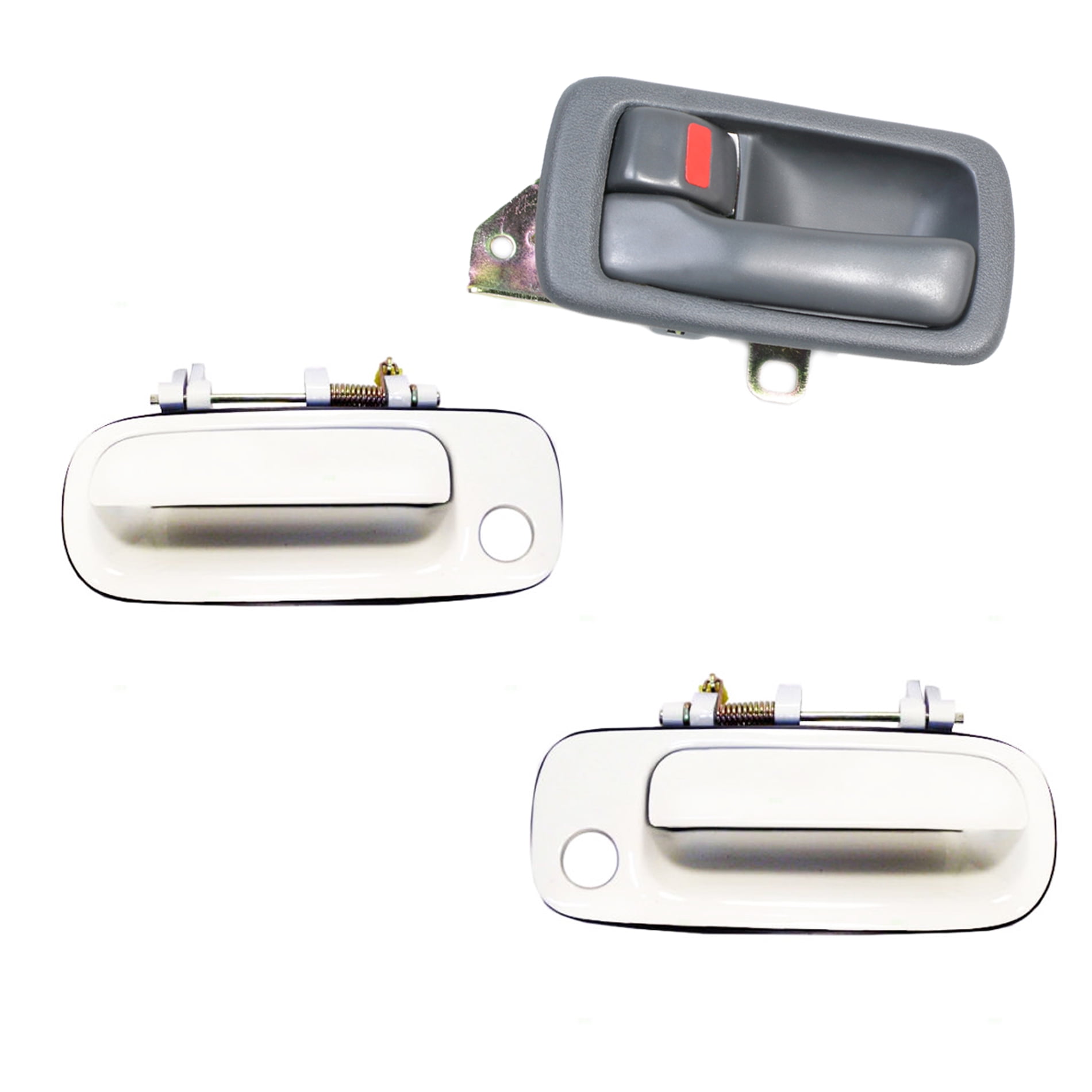 For 92-96 TOYOTA CAMRY Exterior Outside Front Right Passenger Door Handle White