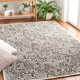 thumbnail image 2 of SAFAVIEH Trace Burton Geometric Area Rug, Dark Grey/Light Grey, 4' x 4' Square, 2 of 9