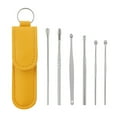 thumbnail image 2 of WIFKLSIIPG 6PCS Ear Impurities and Dirt Cleaning Tool Portable Ear Cleaning Stick Suitable for All Ages Ear Cleaner Ear Pick Spoon Spring Ear Cleaning Tool Set, 2 of 7