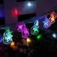 thumbnail image 5 of Exquisite Romantic Moon String Light - Attractive Holiday Hanging Light String - Moon Star Lamp - Home Decor, 5 of 8