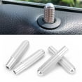 thumbnail image 4 of Door Lock Pin, Reliable Silver Aluminum Alloy Door Lock Knob  For Auto Modification Replacement For  GLC Class, 4 of 8