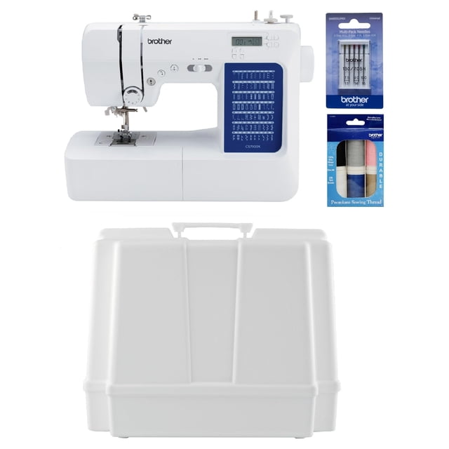 Máquina de Coser Brother CS7000X con 70 Puntadas y Kit para Acolchado