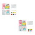 thumbnail image 1 of Bewildely Kit de manualidades de papel de tela para niños, diversión y colorido, bricolaje, juguete artístico, frenesí artístico de tela Mundo de sueños 2Conjunto, 1 of 6