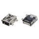thumbnail image 1 of Replacement Mini USB Type B Female 5 Pin PCB Board Mount Jack Charger Connector 10 Pcs, 1 of 5