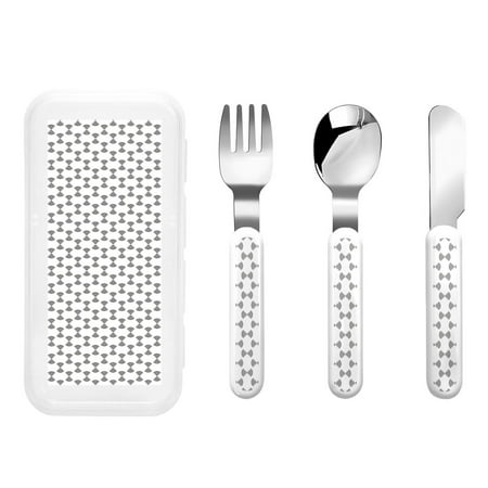 

Balery Signal Icon for Stainless Steel Kids Silverware Set - Child and Toddler Safe Flatware - Children s Knife Fork And Spoon Set - Metal Kids Cutlery Set