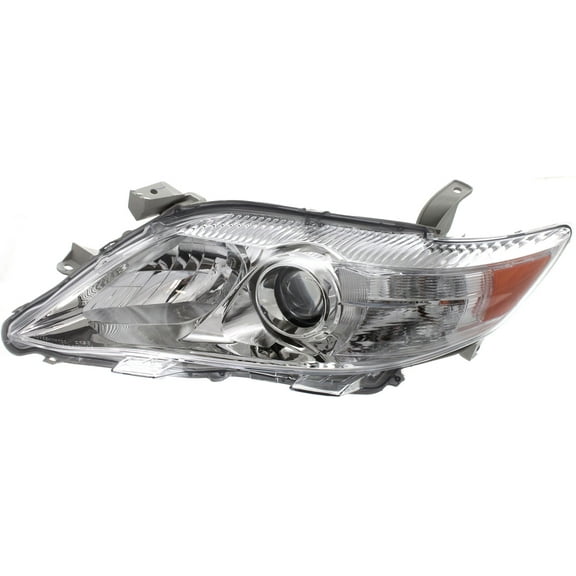 Headlight Compatible With 2010-2011 Toyota Camry Left Driver Halogen With bulb(s)