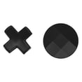 thumbnail image 1 of Controller D Pads Replacement Directional Button Metal Faceted Standard D Pad for Xbox One Elite Elite Series 2 Black, 1 of 5
