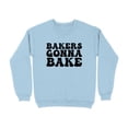thumbnail image 5 of Bakers Gonna Bake Graphic Design Sweatshirt (SportGrey, M), 5 of 14