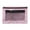 Pink, variant on KeirineCC Pencil Pouch for 3 Ring Binder, Binder Pencil Case with Smooth Zipper, Clear Window Pencil Case for Binder, Big Capacity 3 Ring Binder Pencil Bag with 3 Reinforced Grommets, Black