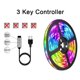 thumbnail image 1 of Tira de Luces Led RGB 5050 2835 con USB, lámpara Flexible con Bluetooth, Control por aplicación, cinta de diodo, retroiluminación de TV, decoración de habitación, 1 of 4