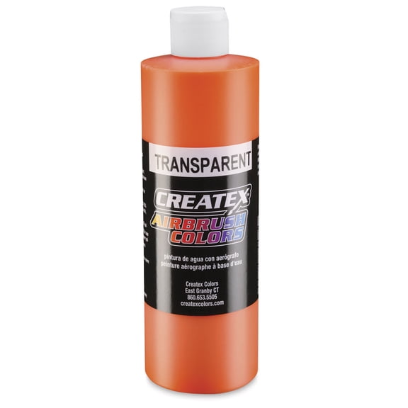 Createx Airbrush Color - 16 oz, Transparent Orange