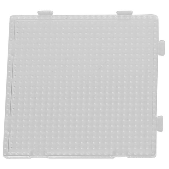 HLONK Gabarit de Panneau Géométrique pour Enfants 2.6mm Perles Perler Compatible Petit Design Carré pour Construction Créative et Apprentissage Parfait pour Projets d'Arts et d'Artisanat pour Enfants