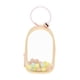 thumbnail image 1 of Bolsa de almacenamiento perfecl de figuras portátil llavero con dijes de PVC transparente rosa, 1 of 8