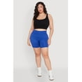 thumbnail image 2 of Womens Plus Size Seamless Biker Shorts, 2 of 5