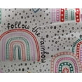 thumbnail image 5 of oneOone Georgette Viscose Gray Fabric Kawai Craft Projects Decor Fabric Printed By The Yard 42 Inch Wide, 5 of 5