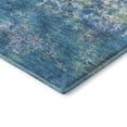 thumbnail image 3 of Addison Rugs Mayfield Premium Machine Washable Transitional Abstract Blue Rectangle Rug, 3' x 5', 3 of 6