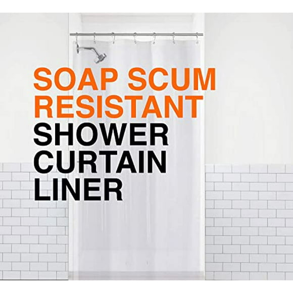 Extra Heavy Duty Weighted Vinyl Shower Curtain